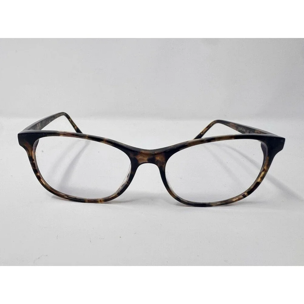 Vera Wang Gemmata WT Eyeglass Frames Only 52-16-135 Brown Tortoise